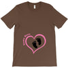 Custom baby girl name maternity design T-Shirt
