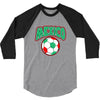 mexico soccer 3/4 Sleeve Shirt