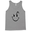 evil acid house smiley smily face mens t shirt Tank Top