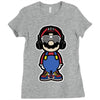 mario Ladies Fitted T-Shirt