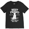 Best Friend Bull Terrier V-Neck Tee