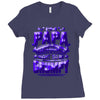papa grumpy Ladies Fitted T-Shirt