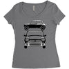 classic mini, ideal birthday gift or birthday present Women's Triblend Scoop T-shirt
