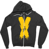 jake paul x yellow Zipper Hoodie