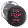 My Grandma Is Totally My Most Favorite Girl Pin-back button