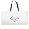 we wish you a very merry christmas Weekender Totes