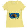 big fish wins Ladies Fitted T-Shirt