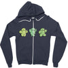 cactus Zipper Hoodie