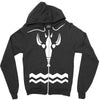 the wind waker   link's crayfish shirt Zipper Hoodie