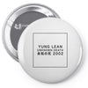 Yung Lean Unknown Death 2002 Pin-back button