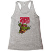 super turtle bros raph Racerback Tank
