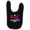 happy independence day the united states Baby Bibs