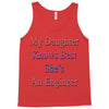 my daughter knows best shes anengineer Tank Top