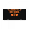 haddonfield high school 1978 License Plate