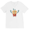 robo battery V-Neck Tee