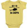 get to da choppa Baby Bodysuit