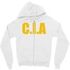 cia  funny  fashion fbi feds joke fancy dress Zipper Hoodie