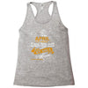 i am an april women Racerback Tank