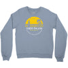 amity island jaws inspired movie shark printed Crewneck Sweatshirt