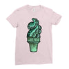 tentacle ice Ladies Fitted T-Shirt