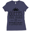 queens are born in february (2) Ladies Fitted T-Shirt