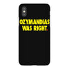 ozymandias was right iPhoneX
