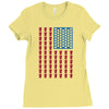usa beer pong champ Ladies Fitted T-Shirt
