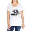 whe the best Ladies Curvy T-Shirt