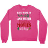 i just want to bake stuff and watch christmas movies all day Crewneck Sweatshirt