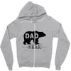 dad bear Zipper Hoodie