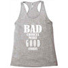 bad choices make good stories Racerback Tank