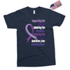supporting the fighter, admiring the survivors, honoring the taken Exclusive T-shirt