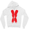 jake paul x red Zipper Hoodie