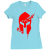 bullshirt's mens bloodied Ladies Fitted T-Shirt