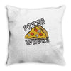 Pizza Bitch Throw Pillow