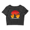 Samurai Sunset Crop Top