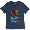 puppy power V-Neck Tee