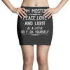 i'm mostly peace, love and light &amp; a little go fuck yourself Mini Skirts