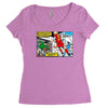 roy of the rovers ideal birthday present or gift Women's Triblend Scoop T-shirt