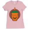 jack o latte Ladies Fitted T-Shirt