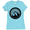 mountain bike Ladies Fitted T-Shirt