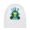 leo's gym Baby Beanies
