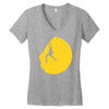 adrenaline addict rock climbing Women's V-Neck T-Shirt