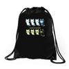 kitten of death Drawstring Bags