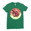 evangelion Ladies Fitted T-Shirt