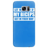 my biceps funny printed Samsung Galaxy S7 Edge