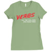 verbs Ladies Fitted T-Shirt