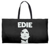 edie sedgwick Weekender Totes