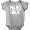 piano dude Baby Onesie