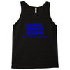 funny t shirt alcohol tobacco firearms who's bringing the chips tee Tank Top